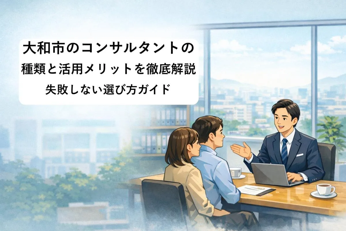 大和市のコンサルタントの種類と活用メリットを徹底解説｜失敗しない選び方ガイド